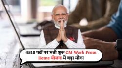 CM Work From Home Yojana 2025: बिना परीक्षा के रोजगार का अवसर, जानें आवेदन की प्रक्रिया