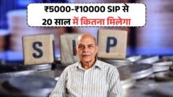 ₹5000-₹10000 की SIP से महीने में जमा कर सकते हैं करोड़ों का फंड – जानें कैसे!